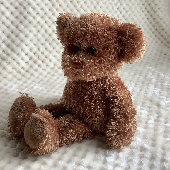 Sweet Brown Bear Plush Caramel Colour Stuffed Animal Toy - Picture 8 of 10